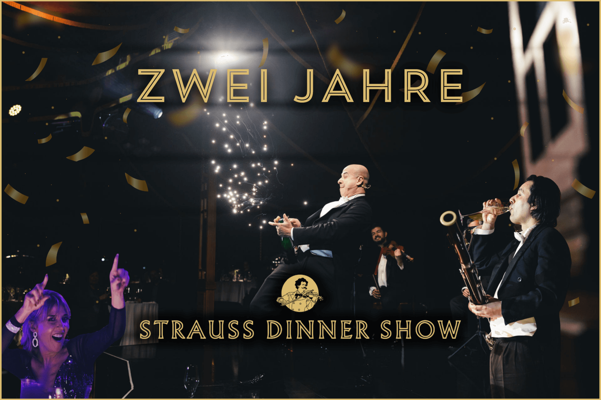 Zwei Jahre Strauss Dinner Show im MIRAGE